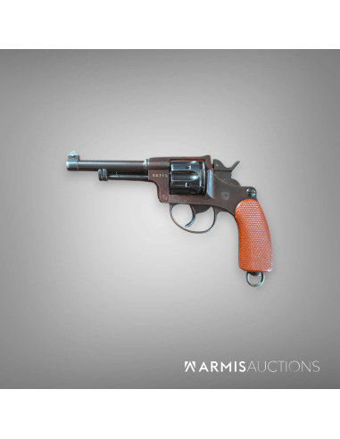 Revolver d'ordonnance W+F 1882/29 canevasite rouge