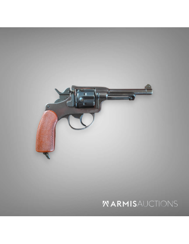 Revolver d'ordonnance W+F 1882/29 canevasite rouge