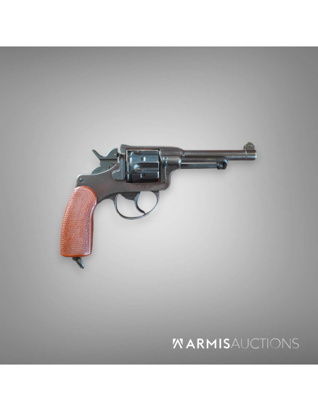 Revolver d'ordonnance W+F 1882/29 canevasite rouge