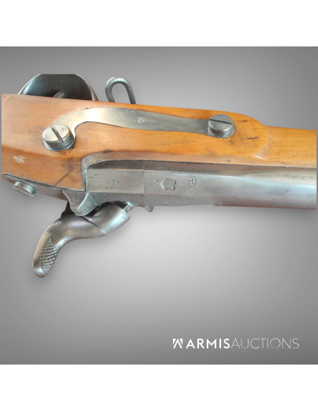 Fusil d'infanterie à percussion 1842 Auguste Francotte Neuchâtel