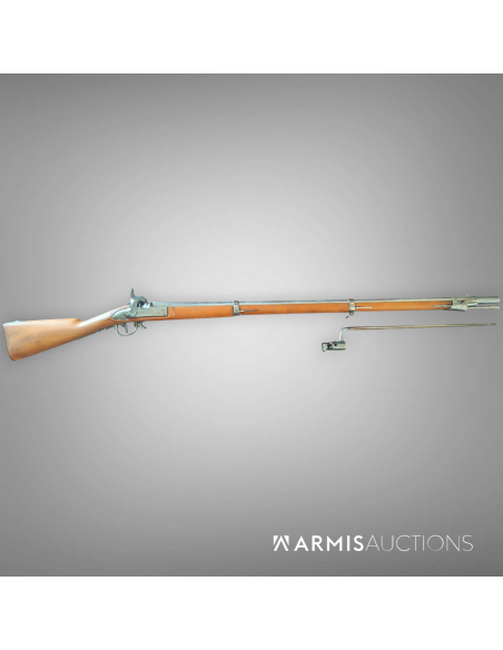 Fusil d'infanterie à percussion 1842 Auguste Francotte Neuchâtel