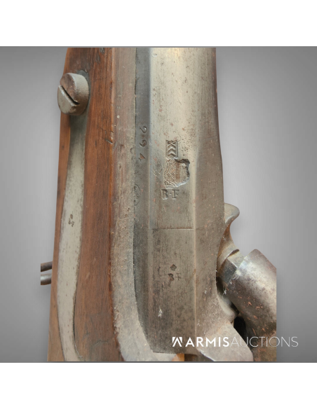 Fusil d'infanterie à percussion 1842 Beuret Frères - Neuchâtel