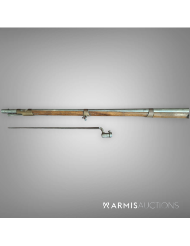 Fusil d'infanterie à silex probablement prussien vers 1750
