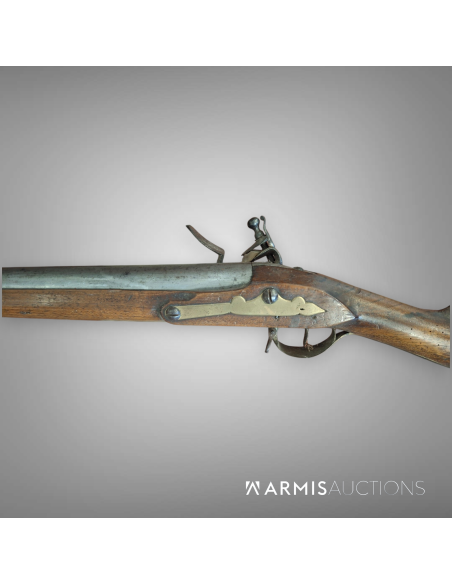 Fusil d'infanterie à silex probablement prussien vers 1750