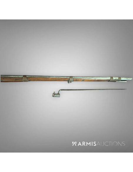 Fusil d'infanterie à silex probablement prussien vers 1750