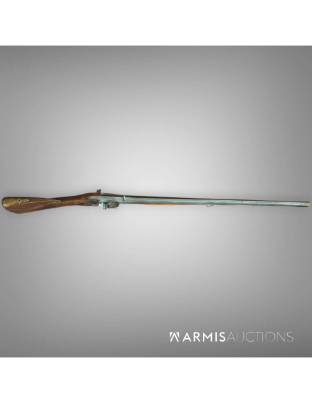 Carabine de chasse à silex, France, vers 1750