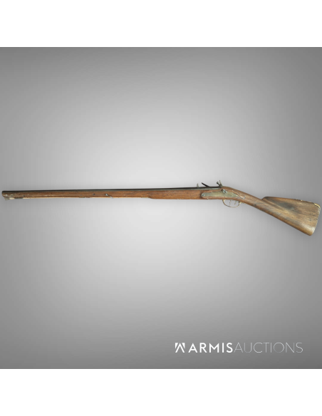 Carabine de chasse à silex, France, vers 1750