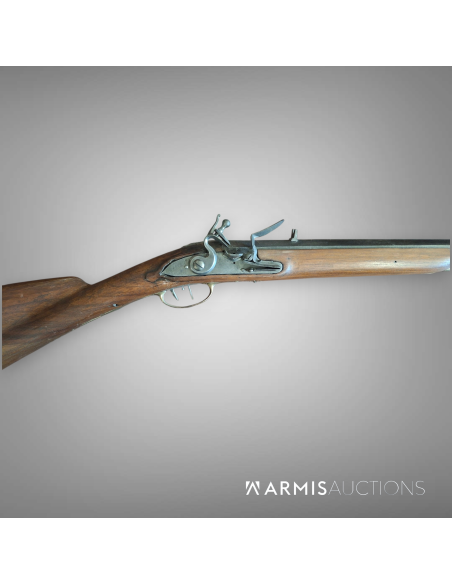 Carabine de chasse à silex, France, vers 1750