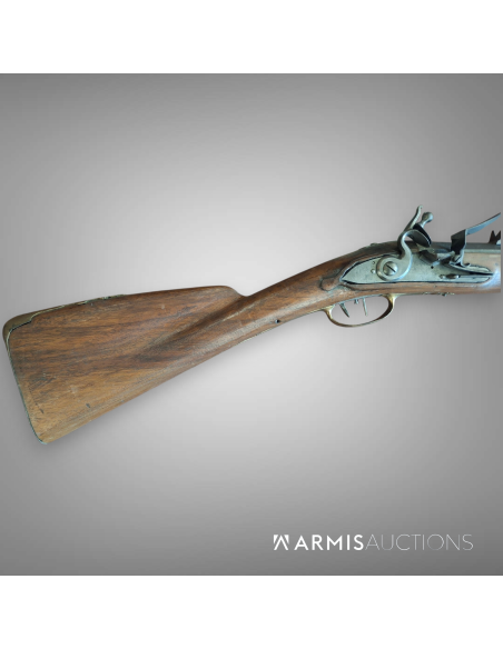 Carabine de chasse à silex, France, vers 1750