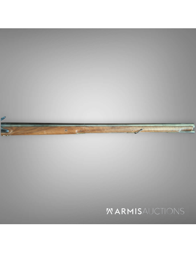 Fusil de chasse à silex à canon rayé, France, XVIII