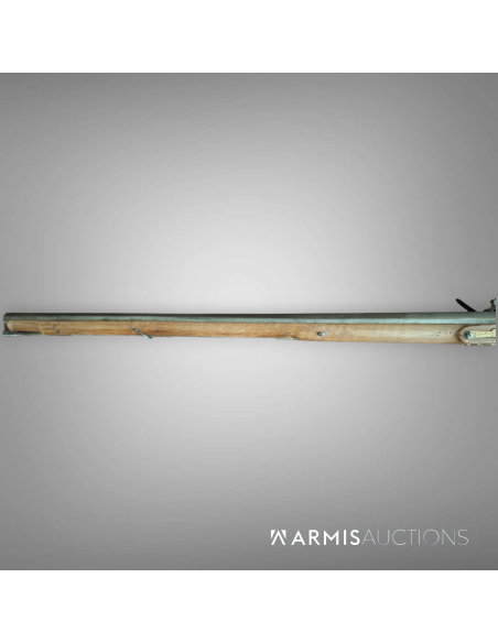 Fusil de chasse à silex à canon rayé, France, XVIII