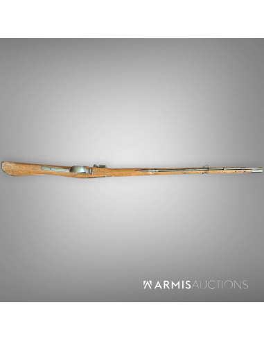 Fusil de chasse à silex à canon lisse, France, XVIII