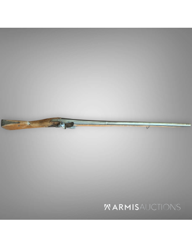 Fusil de chasse à silex à canon lisse, France, XVIII