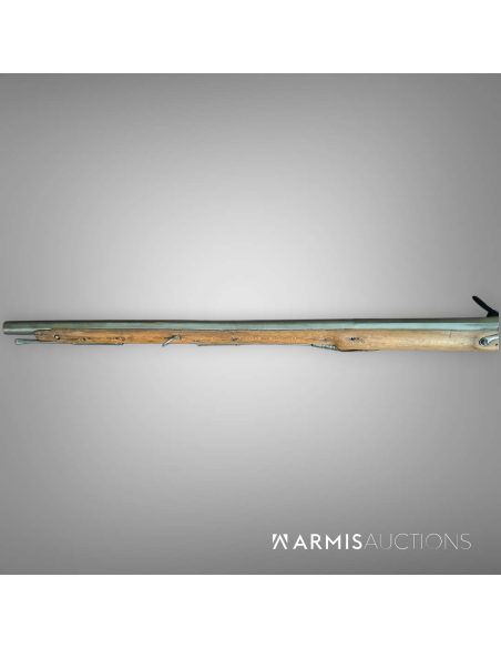 Fusil de chasse à silex à canon lisse, France, XVIII