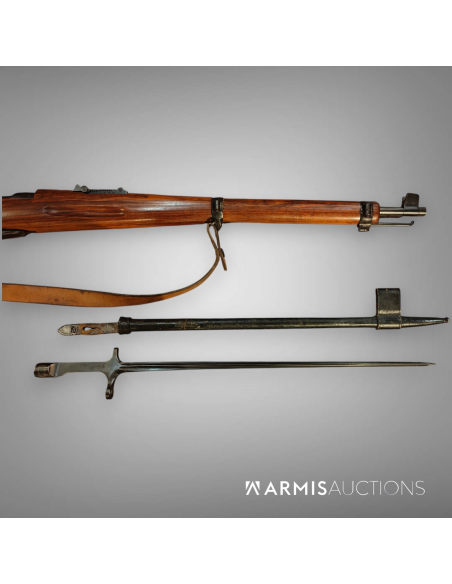 Mousqueton d'essai W+F 1908 avec baïonnette