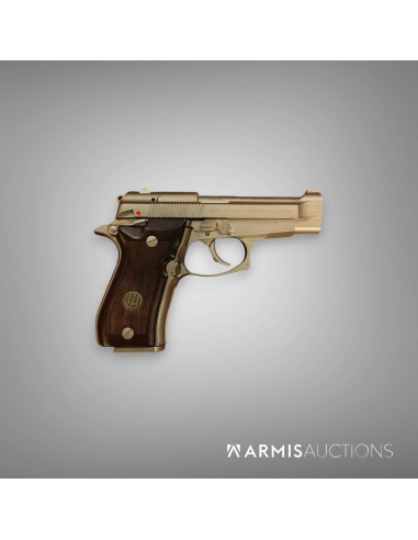 Pistolet semi-automatique Beretta 84F Nickelé