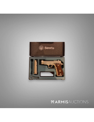 Pistolet semi-automatique Beretta 84F Nickelé