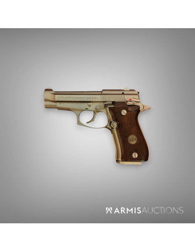 Pistolet semi-automatique Beretta 84F Nickelé