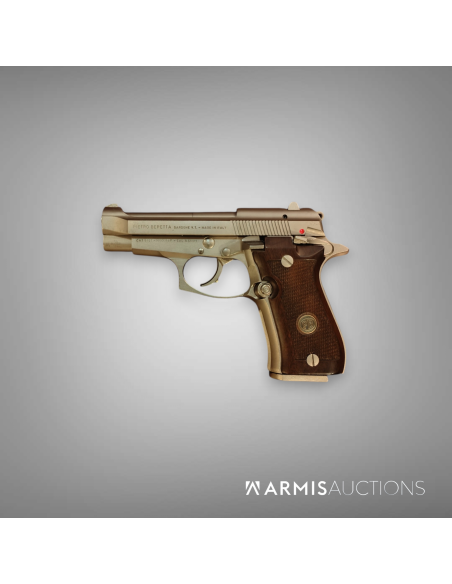 Pistolet semi-automatique Beretta 84F Nickelé