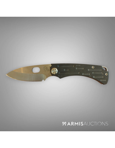 Couteau pliant Metford Knife Colonial G/T D2 Tumbled
