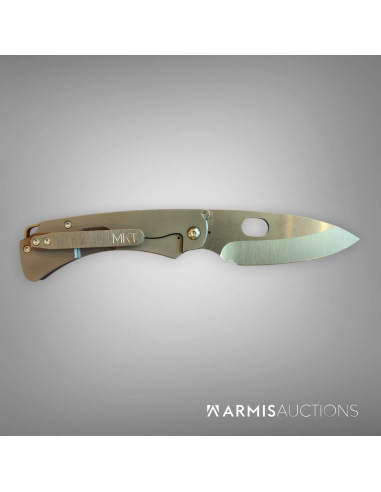 Couteau pliant Metford Knife Colonial G/T D2 Tumbled