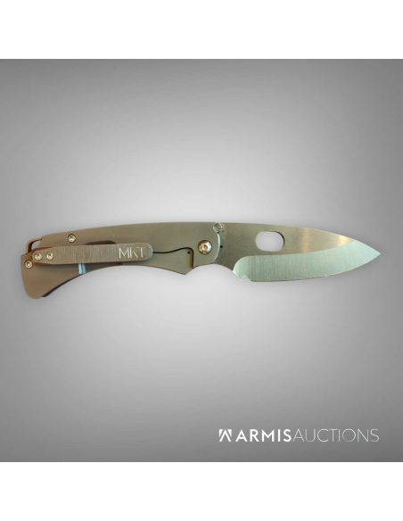 Couteau pliant Metford Knife Colonial G/T D2 Tumbled