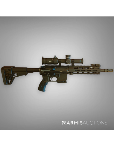 Fusil d'assaut semi-automatique Haenel CR223 10.5" avec Meopta MeoproR6  1-6x24 SFP RD