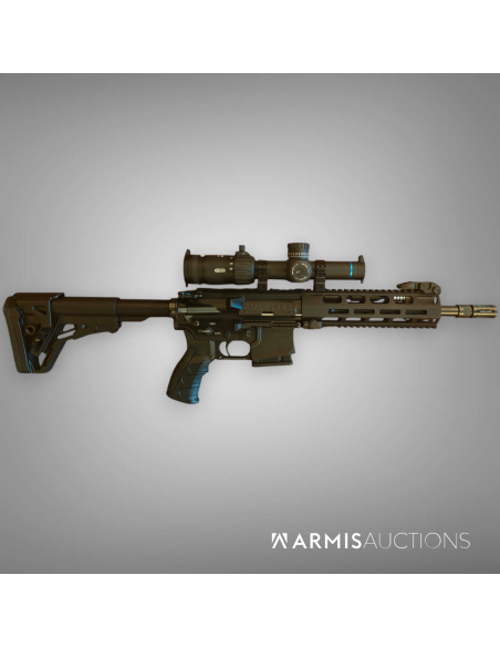 Fusil d'assaut semi-automatique Haenel CR223 10.5" avec Meopta MeoproR6  1-6x24 SFP RD