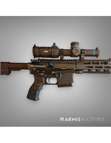 Fusil d'assaut semi-automatique Haenel CR223 10.5" avec Meopta MeoproR6  1-6x24 SFP RD
