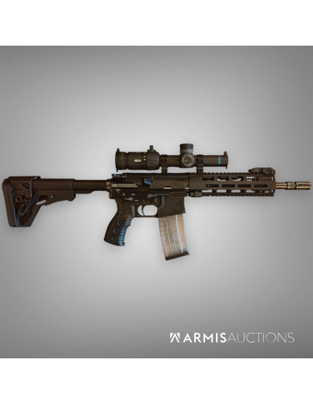 Fusil d'assaut semi-automatique Haenel CR223 10.5" avec Meopta MeoproR6  1-6x24 SFP RD