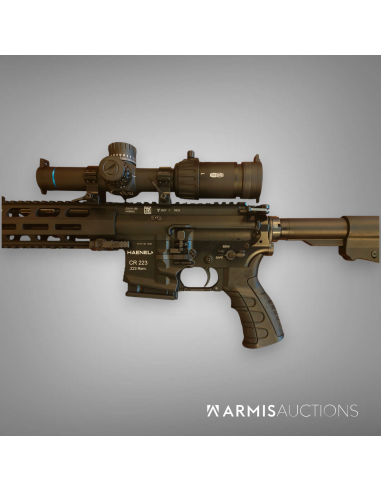 Fusil d'assaut semi-automatique Haenel CR223 10.5" avec Meopta MeoproR6  1-6x24 SFP RD