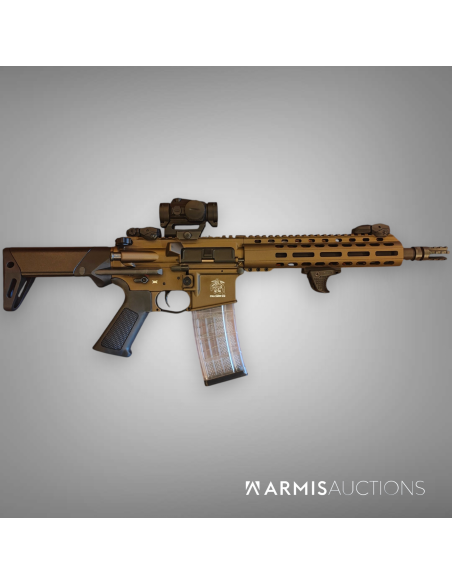 Fusil d'assaut semi-automatique Schmeisser AR 15 MilCOPM 10.5" Bronze