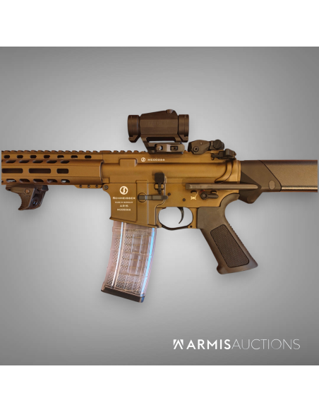 Fusil d'assaut semi-automatique Schmeisser AR 15 MilCOPM 10.5" Bronze