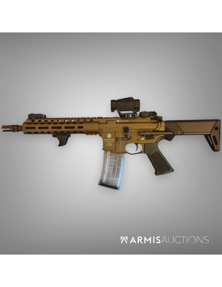 Fusil d'assaut semi-automatique Schmeisser AR 15 MilCOPM 10.5" Bronze
