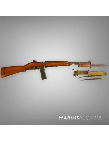 Carabine US M1 Underwood 07-43 avec baïonnette M4