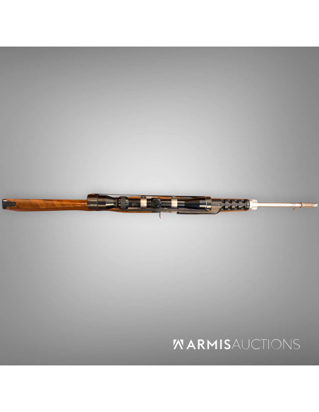 Fusil d'assaut semi-automatique Ruger Mini 14 .222 Rem avec lunette
