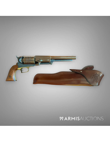 Revolver à percussion Colt Walker 1847 avec holster type California