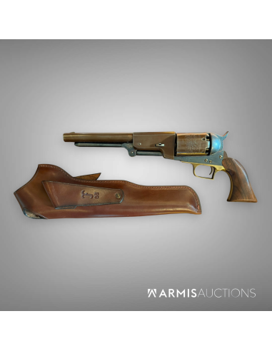 Revolver à percussion Colt Walker 1847 avec holster type California