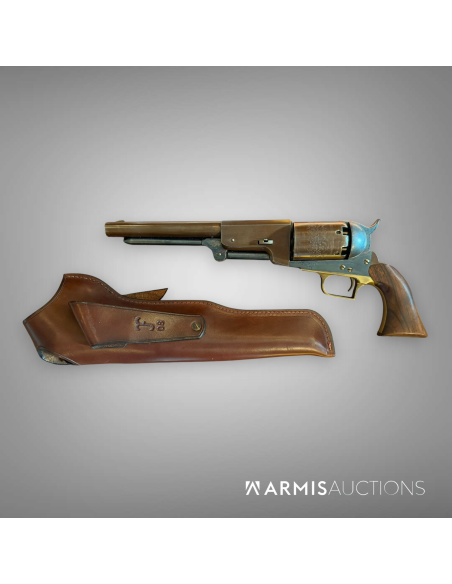 Revolver à percussion Colt Walker 1847 avec holster type California