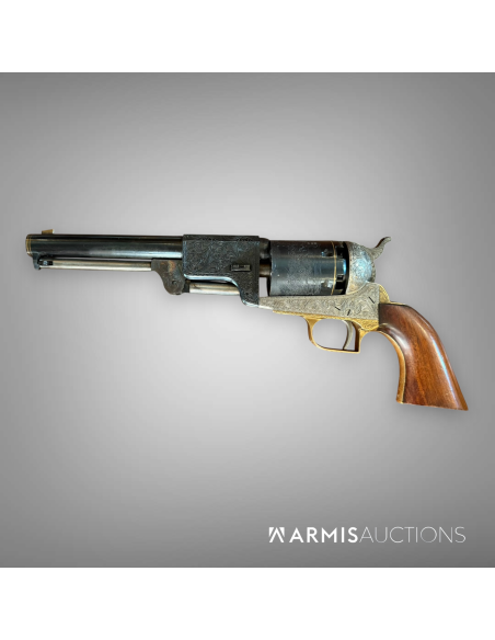 Revolver à percussion Colt Dragoon 2nd Model gravé