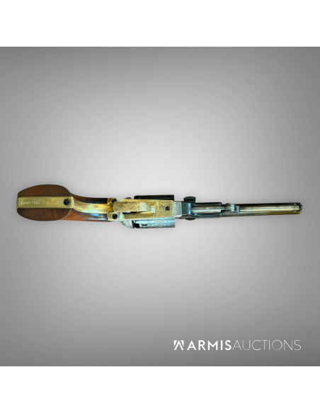 Revolver à percussion Colt Dragoon 2nd Model gravé