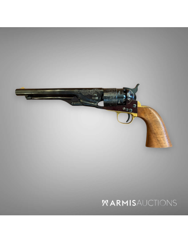 Revolver à percussion  Colt Army 60 4 screws gravé