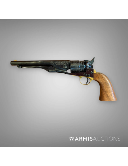 Revolver à percussion  Colt Army 60 4 screws gravé