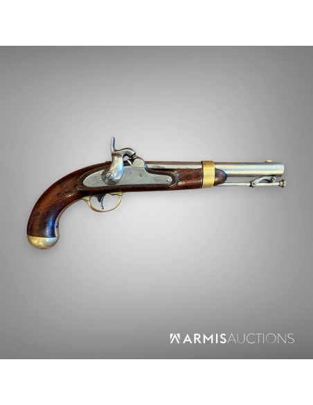 Pistolet à percussion Pistol 1842 Aston & Co original