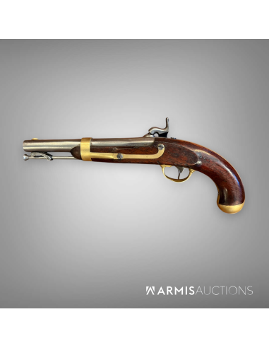 Pistolet à percussion Pistol 1842 Aston & Co original