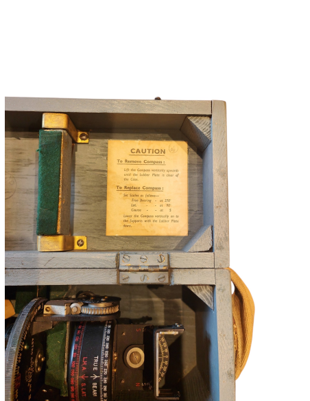 Astrocompass MK II RAF d'origine avec boîte