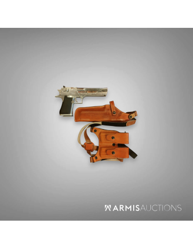 Pistolet semi-automatique Magnum Research IMI Desert Eagle .50 AE Chrome Finish