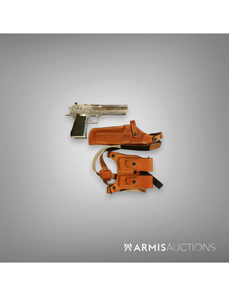Pistolet semi-automatique Magnum Research IMI Desert Eagle .50 AE Chrome Finish
