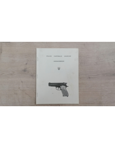 Pistolet semi-automatique Smith & Wesson 39-2 ex-gendarmerie Vaud