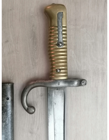 Sabre-baïonnette Chassepot 1866 de marine par Stehelin & Cie Bitschwiller - les - Thann